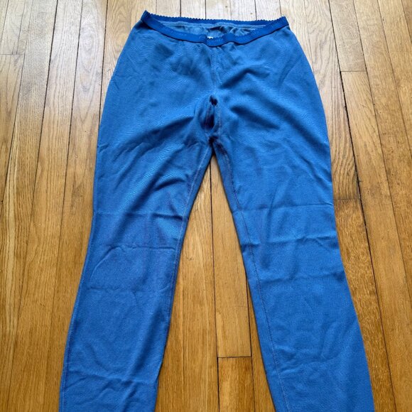 Patagonia Size XS Blue Capilene Performance Baselayer Pants Midweight Bottoms - Picture 3 of 15